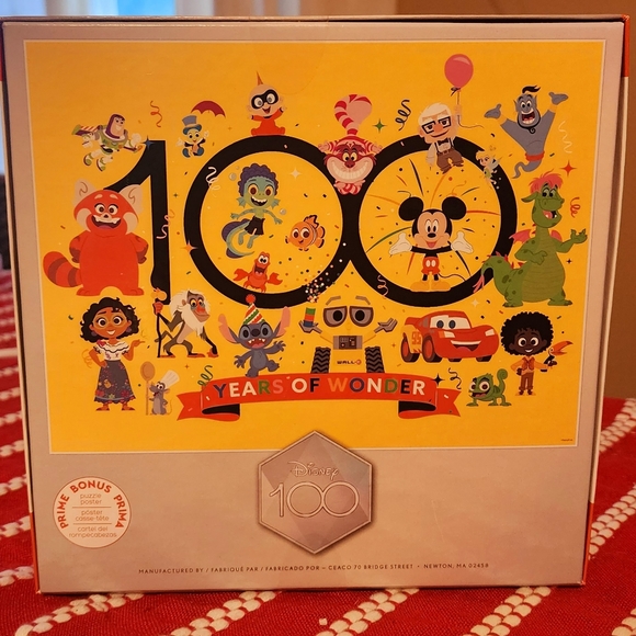 Disney 100 Years of Wonder 300 Piece Puzzle ** NIB ** - Picture 2 of 2